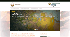 Desktop Screenshot of infoterre.brgm.fr