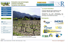 Tablet Screenshot of cleanwast.brgm.fr