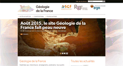 Desktop Screenshot of geolfrance.brgm.fr