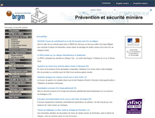 Tablet Screenshot of dpsm.brgm.fr
